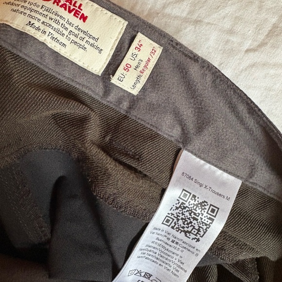 Fjällräven Singi-X Trouser size 34 - Picture 9 of 9